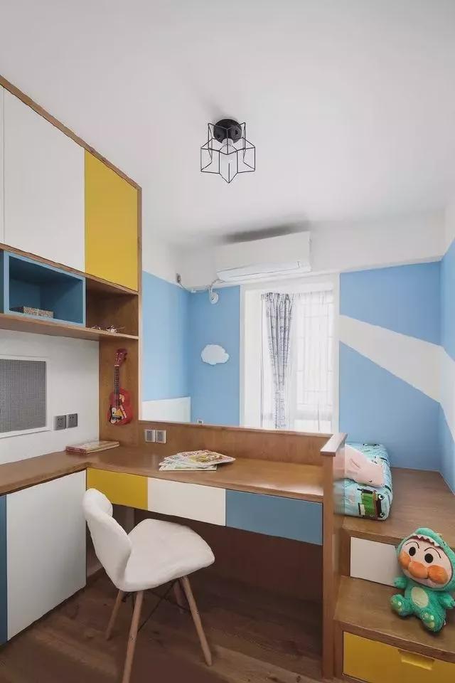 kaiyun入口：110㎡空间北欧风设计精巧彰显独特魅力舒适又时尚(图7)