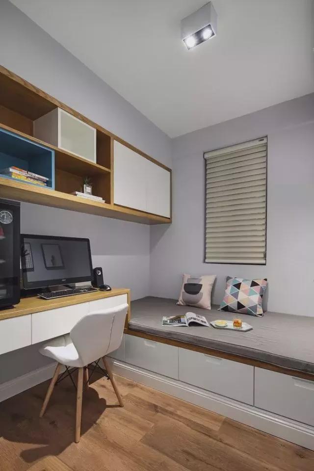 kaiyun入口：110㎡空间北欧风设计精巧彰显独特魅力舒适又时尚(图8)