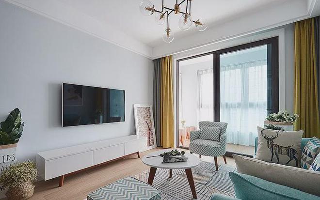 78平北欧二居小清新配色打造令人心动的温馨小窝(图6)