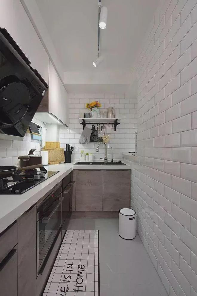 60㎡简约小户型文艺软装打造舒适惬意生活空间！(图8)