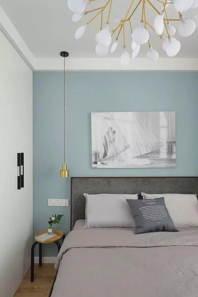 60㎡简约小户型文艺软装打造舒适惬意生活空间！(图11)