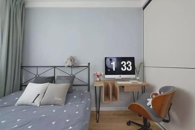 60㎡简约小户型文艺软装打造舒适惬意生活空间！(图15)