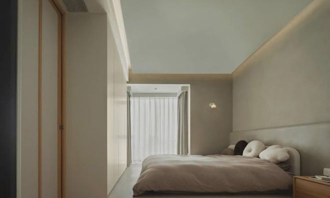 kaiyun网站：139平日式自然原木风三室两卫蕴含了日式风格的内敛与空寂(图13)