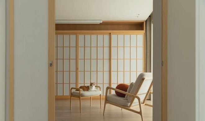 kaiyun网站：139平日式自然原木风三室两卫蕴含了日式风格的内敛与空寂(图9)