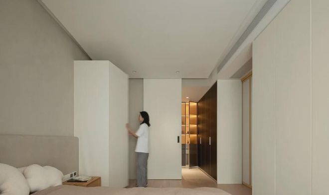 kaiyun网站：139平日式自然原木风三室两卫蕴含了日式风格的内敛与空寂(图14)