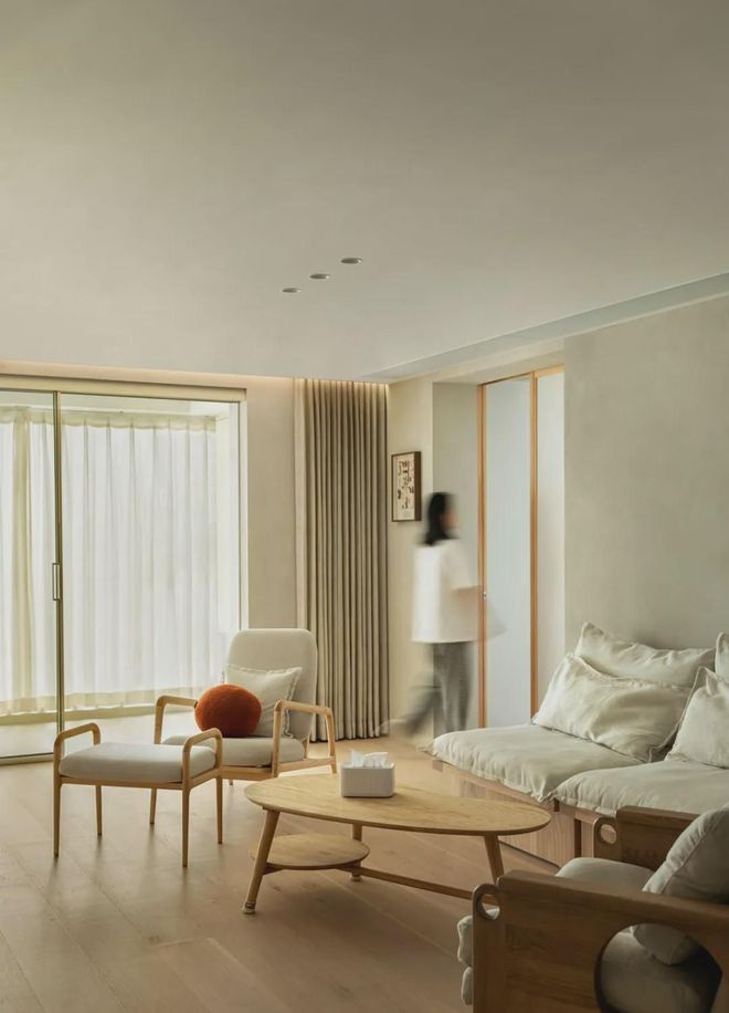 kaiyun网站：139平日式自然原木风三室两卫蕴含了日式风格的内敛与空寂(图6)