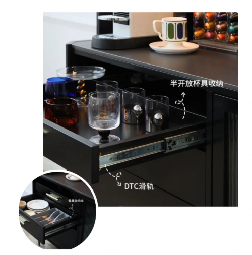 知嘛家家居：色彩基调、多功能家具、设计升级三方面打造高颜值实用客餐厅(图6)