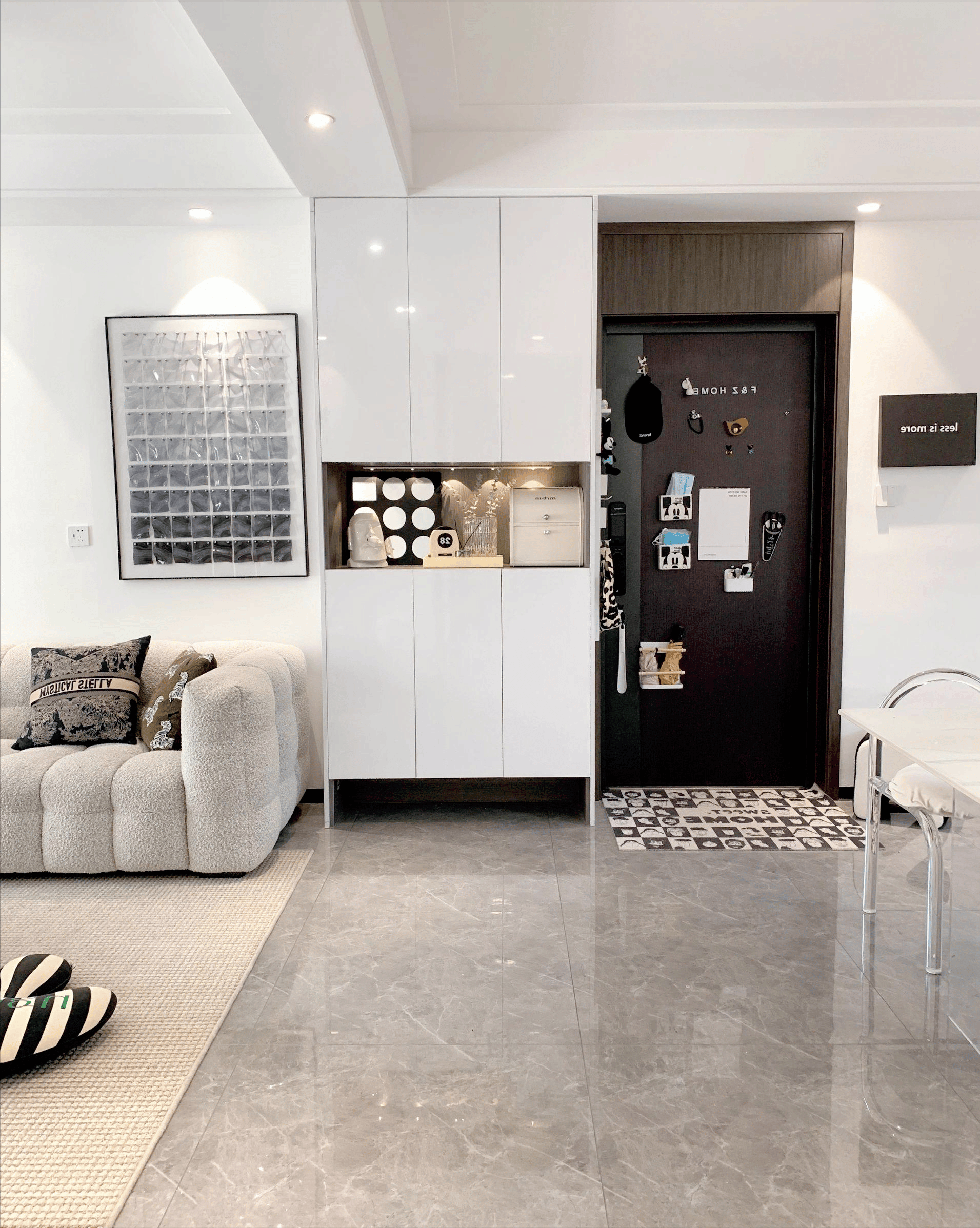 浙江发现一户109㎡新家“轻硬装重软装”引来超多网友点赞！(图2)