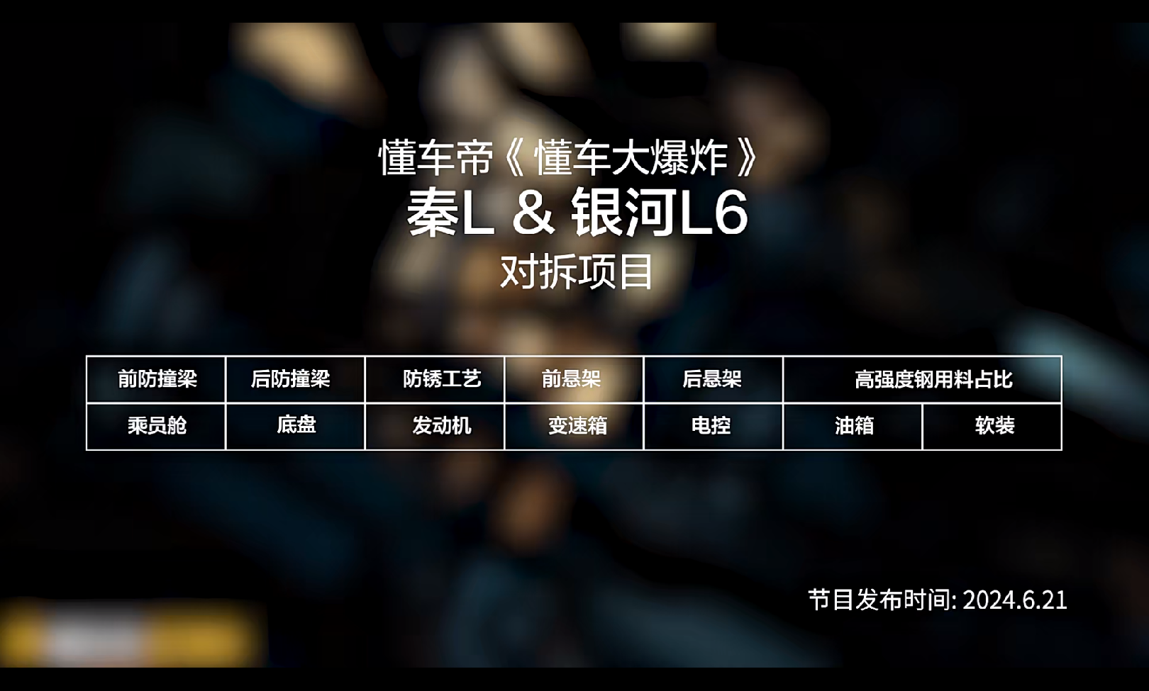 秦L拆解展现良心用料以技术实力打脸谣言