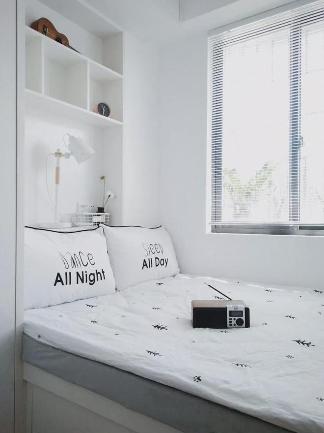 小户型卧室注重实用与舒适简约设计打造宁静安逸的睡眠空间(图2)