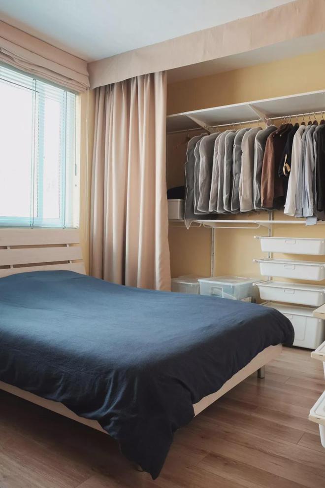 小户型卧室注重实用与舒适简约设计打造宁静安逸的睡眠空间(图7)