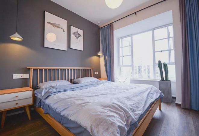 小户型卧室注重实用与舒适简约设计打造宁静安逸的睡眠空间(图8)