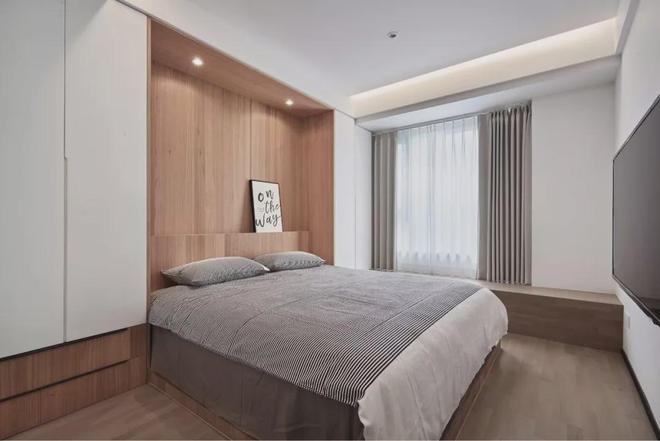 小户型卧室衣柜设计简约而不失格调打造清爽大气的空间(图8)