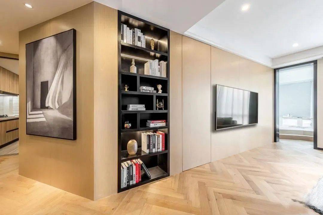 kaiyun网站：89平米带鸡肋不规则阳台她家这样改造效果非常好！(图6)