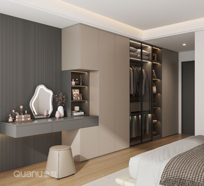 全友家居案例丨96㎡简约风不浪费1㎡实用性绝了！(图6)