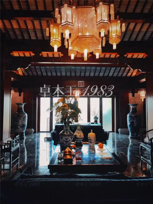 卓木王红木整装：杭韵雅居大宅典范(图2)