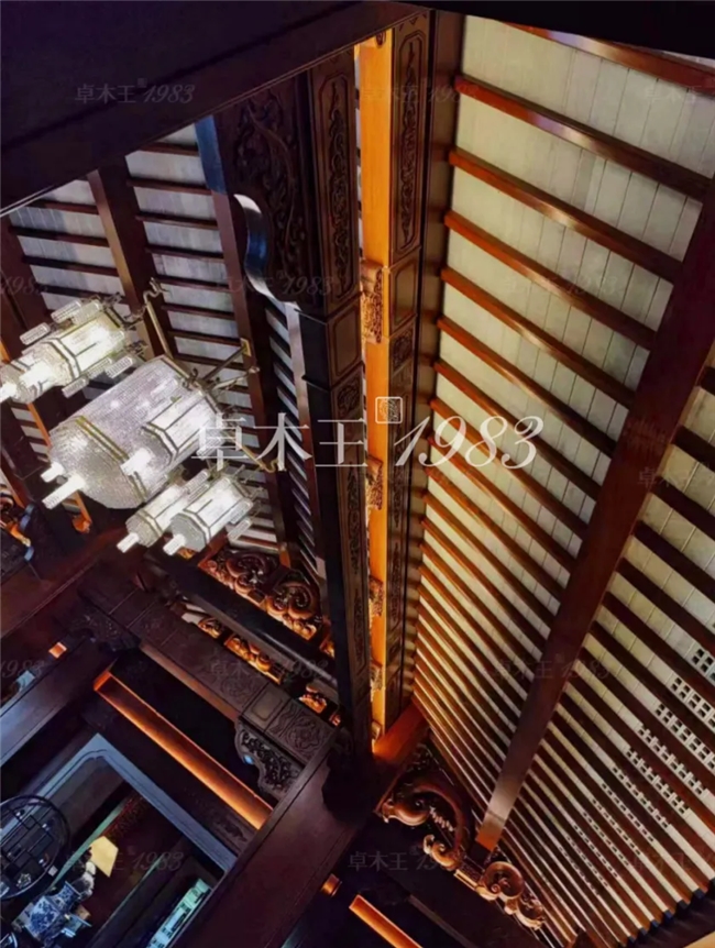 卓木王红木整装：杭韵雅居大宅典范(图4)