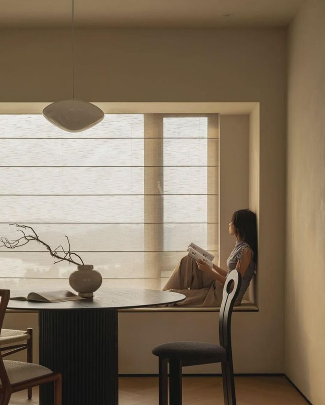 116平极简中古质感二孩之家以简约的设计手法诠释不简单的美好(图7)