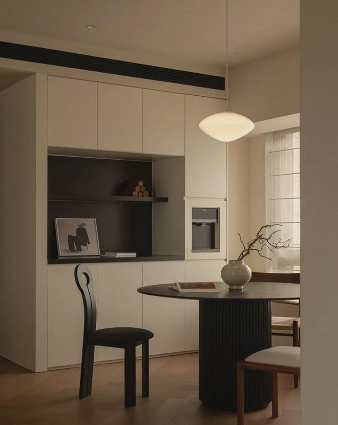 116平极简中古质感二孩之家以简约的设计手法诠释不简单的美好(图8)