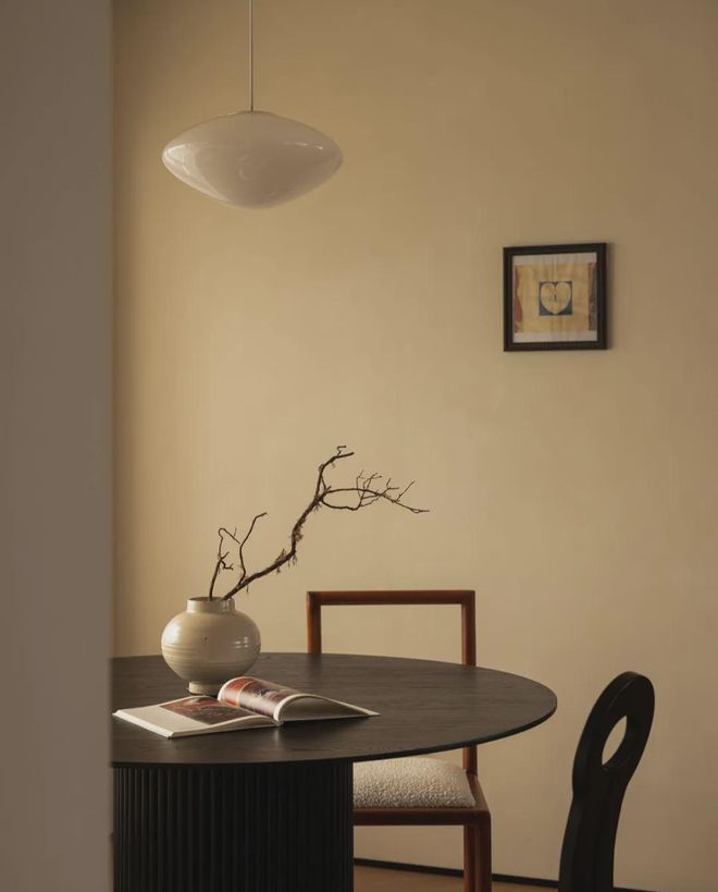 116平极简中古质感二孩之家以简约的设计手法诠释不简单的美好(图6)