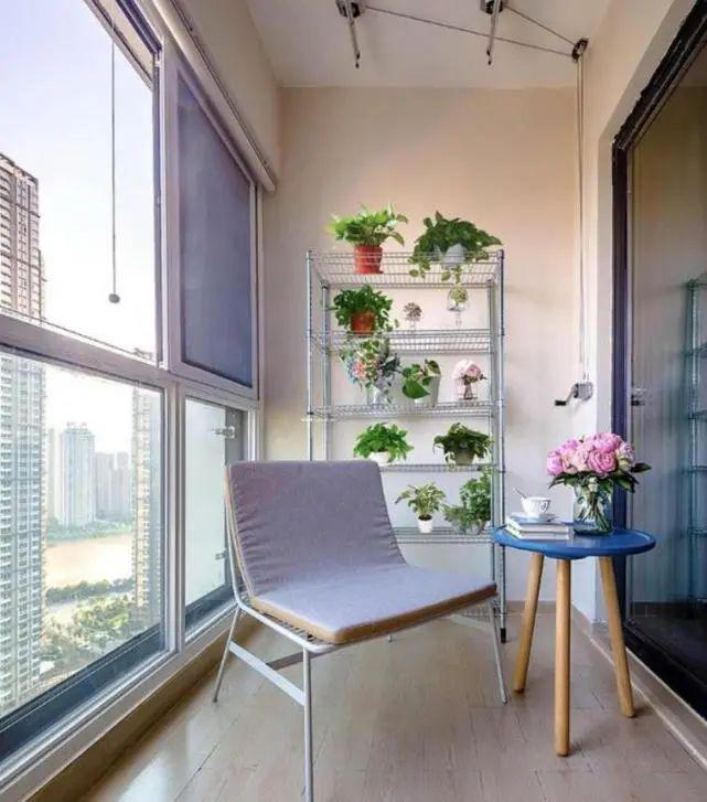 闺蜜家阳台这样设计简直把我美呆了颜值和实用兼具(图4)