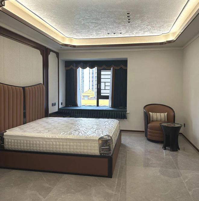 鹰牌陶瓷案例｜243㎡新中式风演绎雅致家居生活的典范(图6)