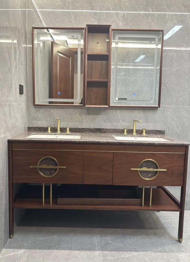 鹰牌陶瓷案例｜243㎡新中式风演绎雅致家居生活的典范(图8)