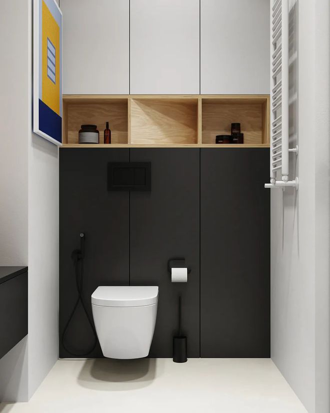 53㎡小户型巧用多功能家具一居变两居(图19)