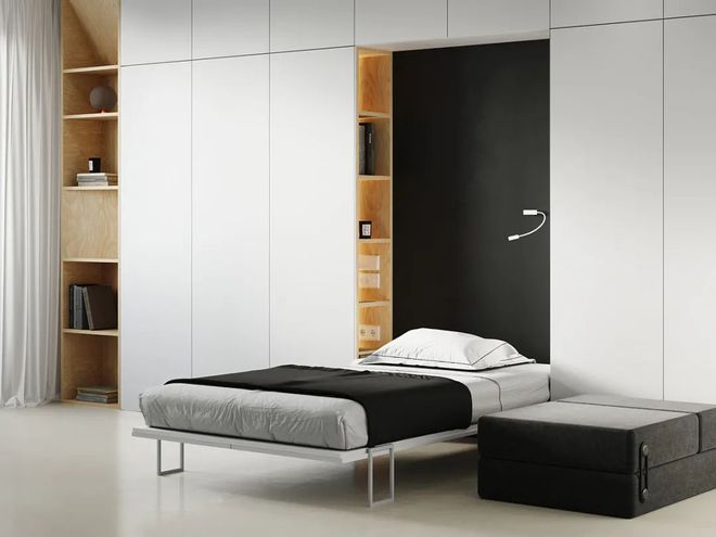 53㎡小户型巧用多功能家具一居变两居(图15)