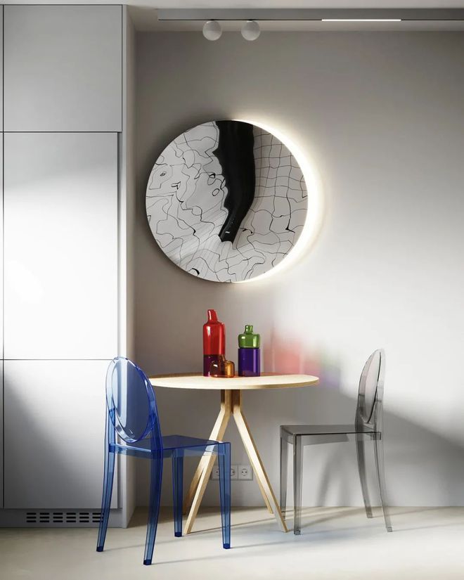 53㎡小户型巧用多功能家具一居变两居(图12)