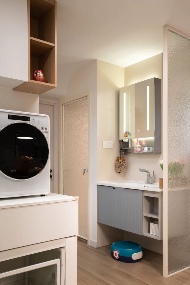 kaiyun入口：78㎡住成130㎡她家凭什么这么显大？(图19)