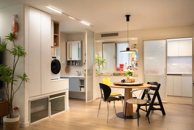 kaiyun入口：78㎡住成130㎡她家凭什么这么显大？(图20)