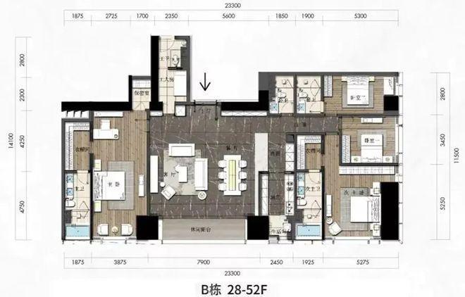 kaiyun网站：2024公告：深圳恒裕深圳湾（售楼处）越秀潮樾府最新图文解析(图6)
