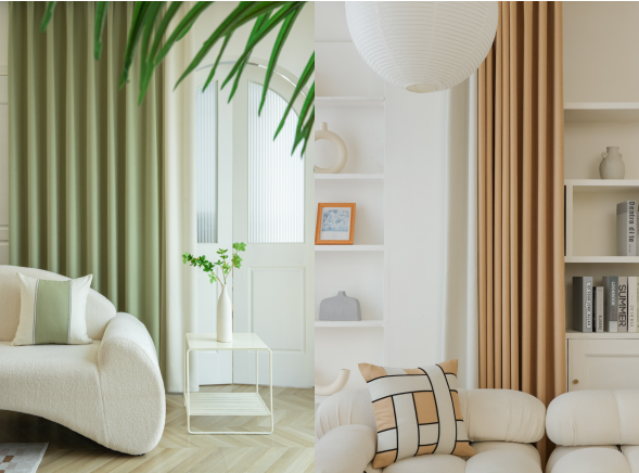 雅琪诺抗菌窗帘｜抗菌率高达99%的窗帘守护家人的每一次呼吸