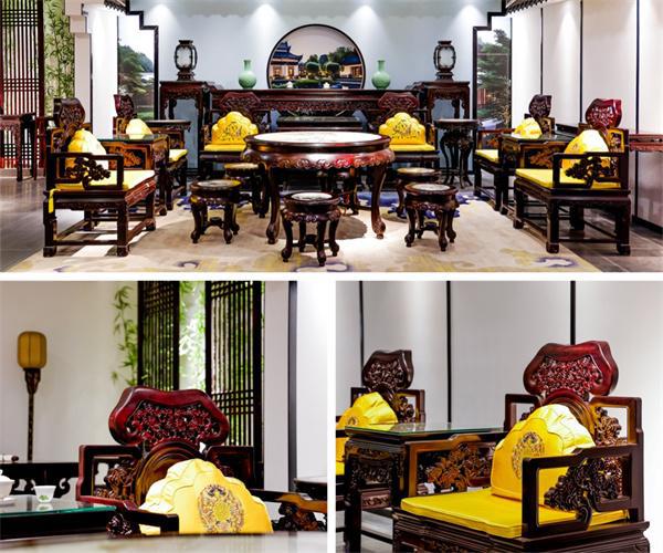 深圳红木家具品牌：在家居生活中感知国色雅韵-友联·家(图3)