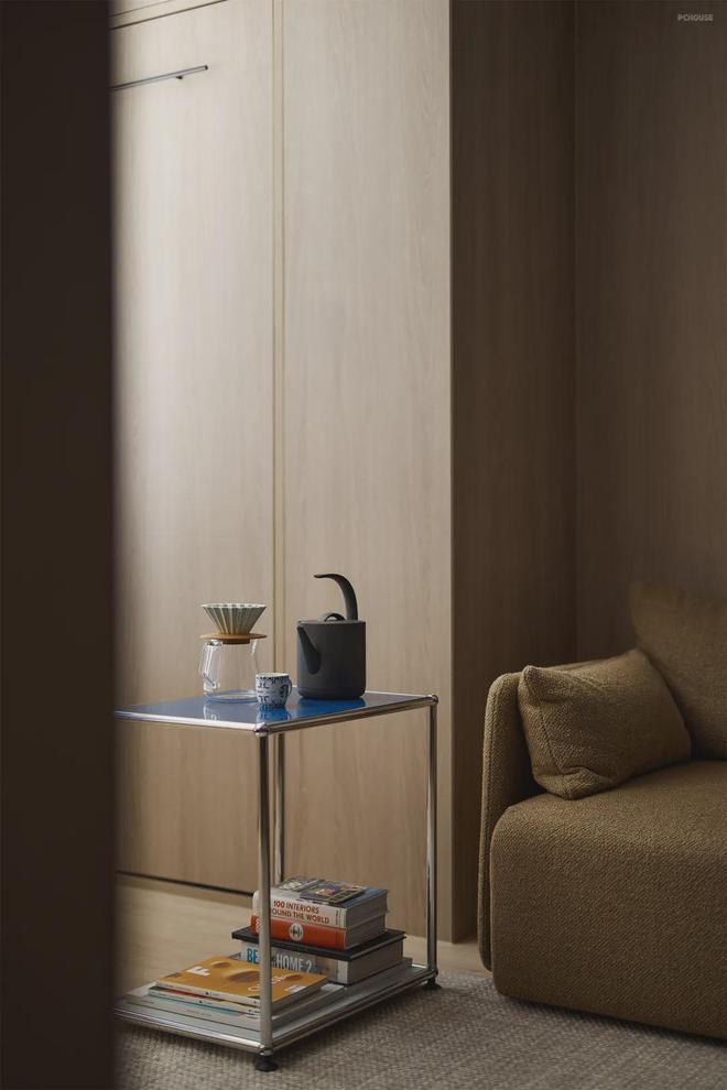 强的可怕！1㎡玄关榨出6大功能我被这个67㎡小家惊呆了！(图3)