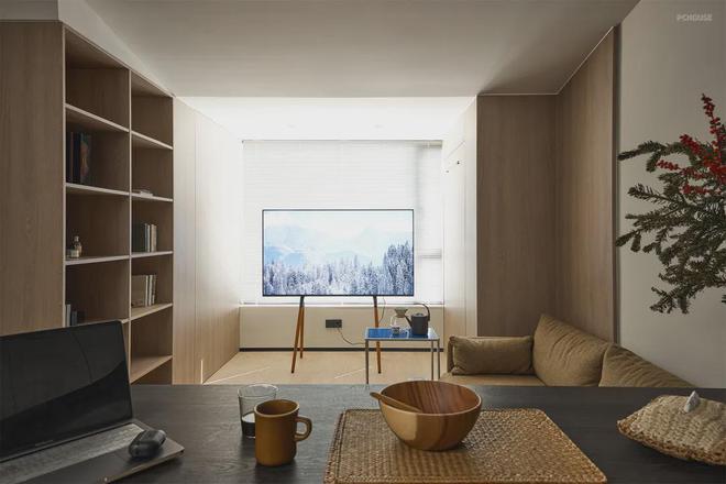 强的可怕！1㎡玄关榨出6大功能我被这个67㎡小家惊呆了！(图5)