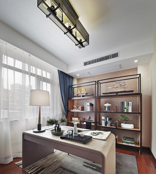 天安国汇新中式风格软装设计时尚舒适的城市家居景观！(图4)