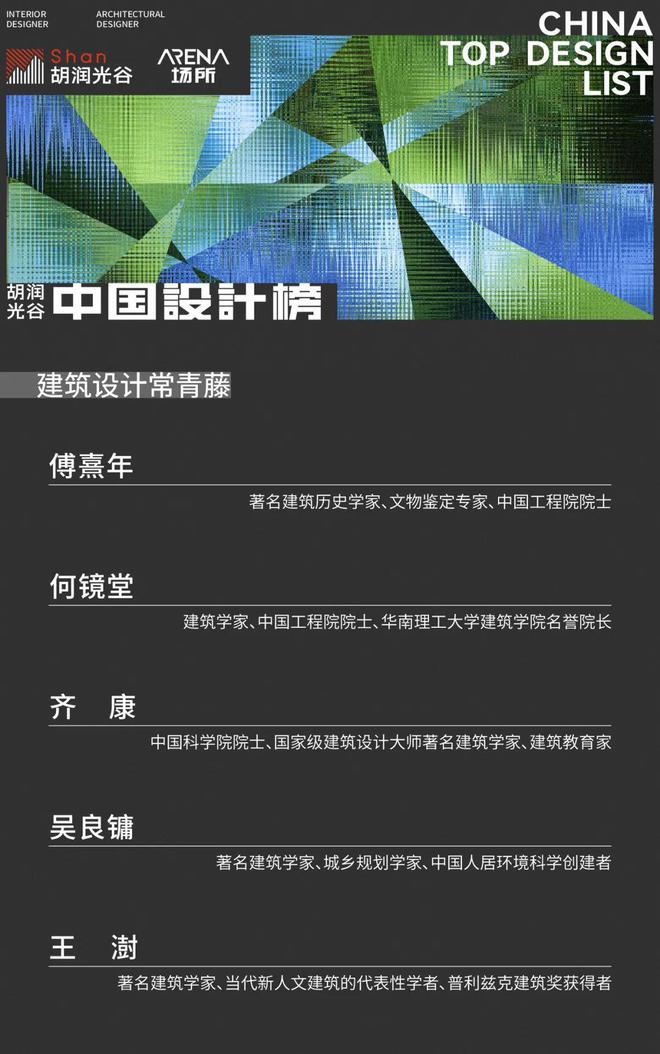 让世界看到中国设计的卓越力量2023-2024《胡润光谷中国设计榜》重磅发布！(图4)