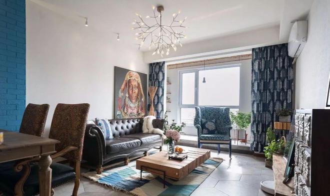 88㎡小户型二居室做个榻榻米茶室享受惬意生活(图3)