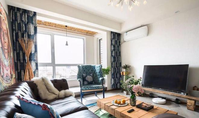 88㎡小户型二居室做个榻榻米茶室享受惬意生活(图4)