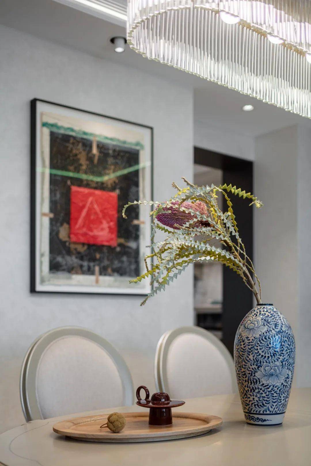 kaiyun入口：200㎡美式风叠拼别墅古典与现代融合交织的雅奢美宅(图11)