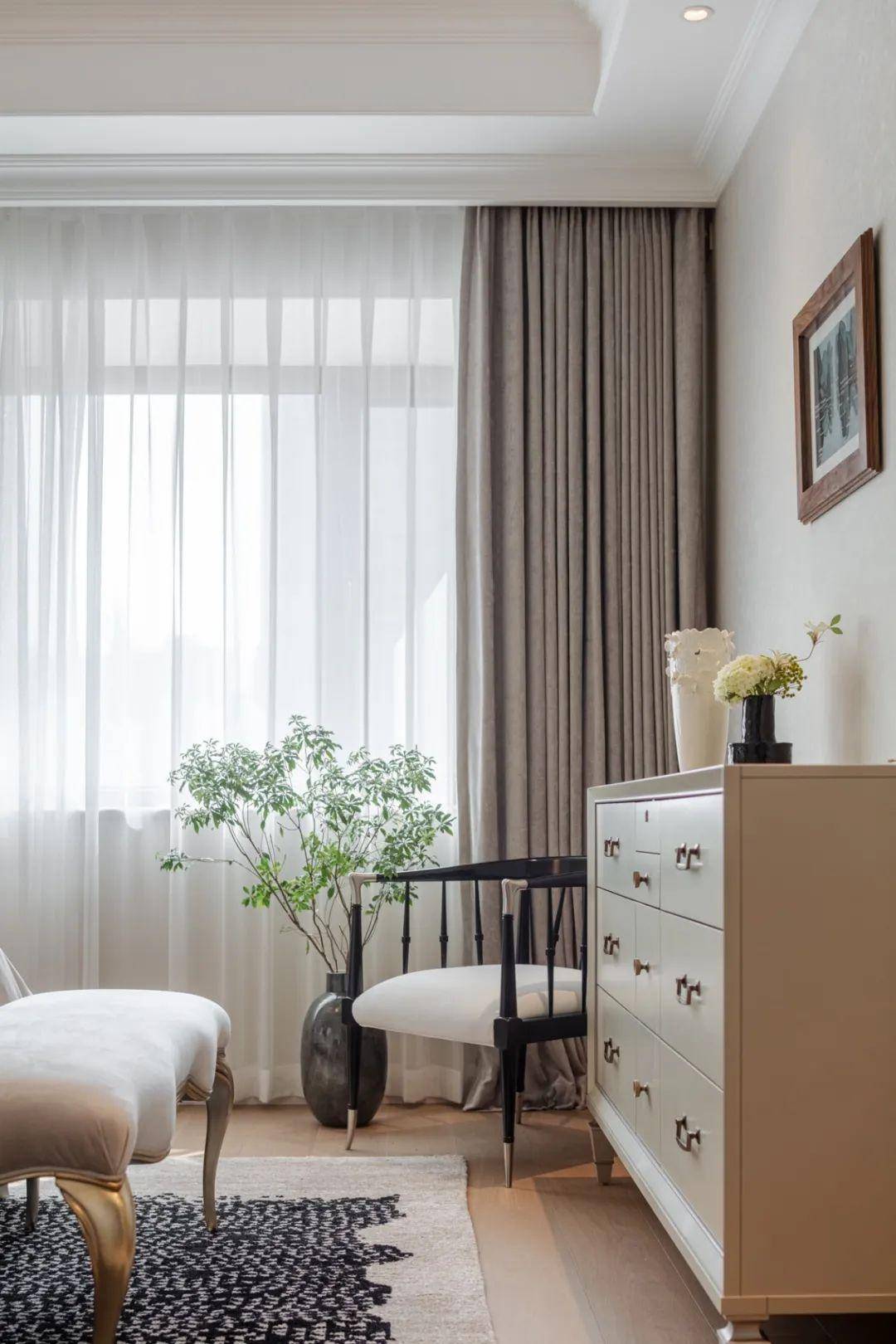 kaiyun入口：200㎡美式风叠拼别墅古典与现代融合交织的雅奢美宅(图23)