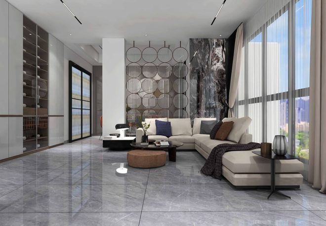 说实线㎡的现代风装修后慕了有机会我也这么装