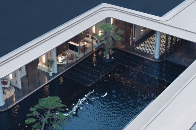 成都也有得房率近100%的项目了！全系私梯入户(图16)