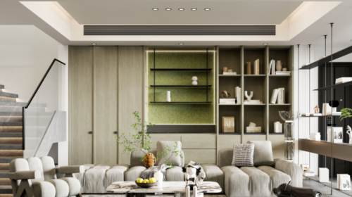 kaiyun：喜梦宝全屋定制案例现代侘寂风(图2)