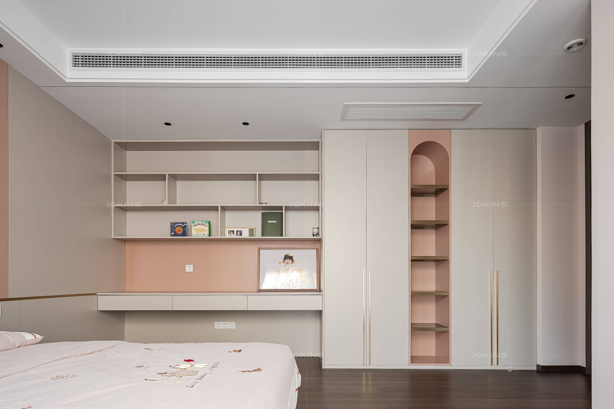 11套整木定制书桌柜案例小卧室也能住得很舒适！(图6)