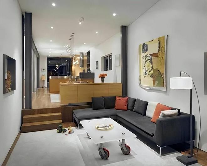 如果我有个大户型客厅一定要设计下沉式！太美了(图4)