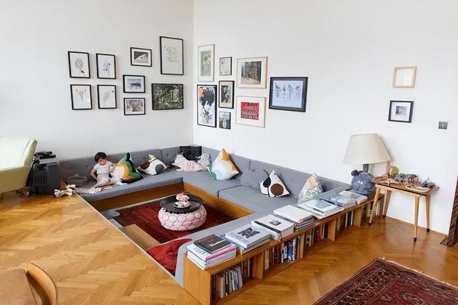 如果我有个大户型客厅一定要设计下沉式！太美了(图3)