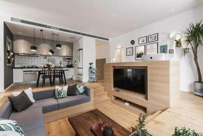 如果我有个大户型客厅一定要设计下沉式！太美了(图10)